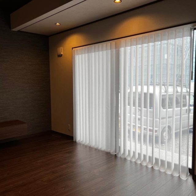 N様邸カーテン取付工事