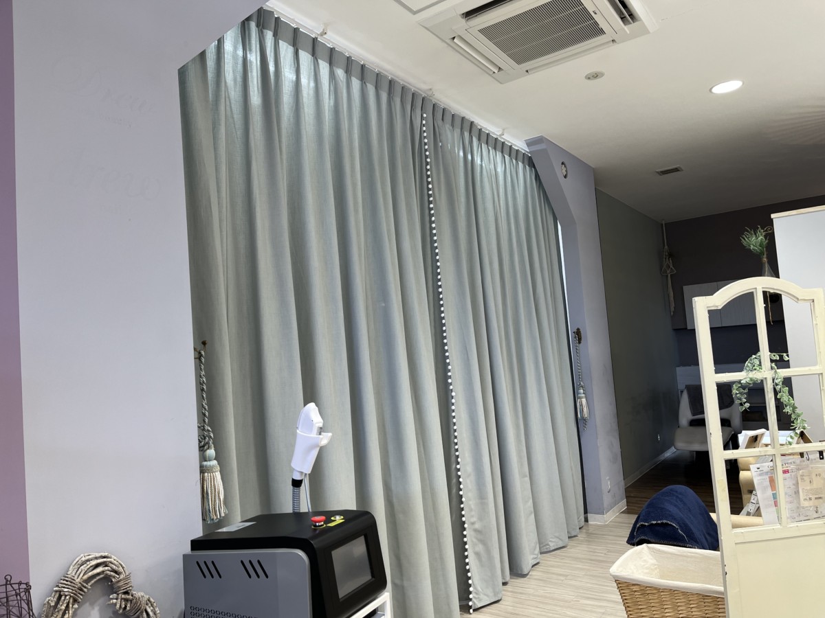 美容室M様　カーテン工事 image